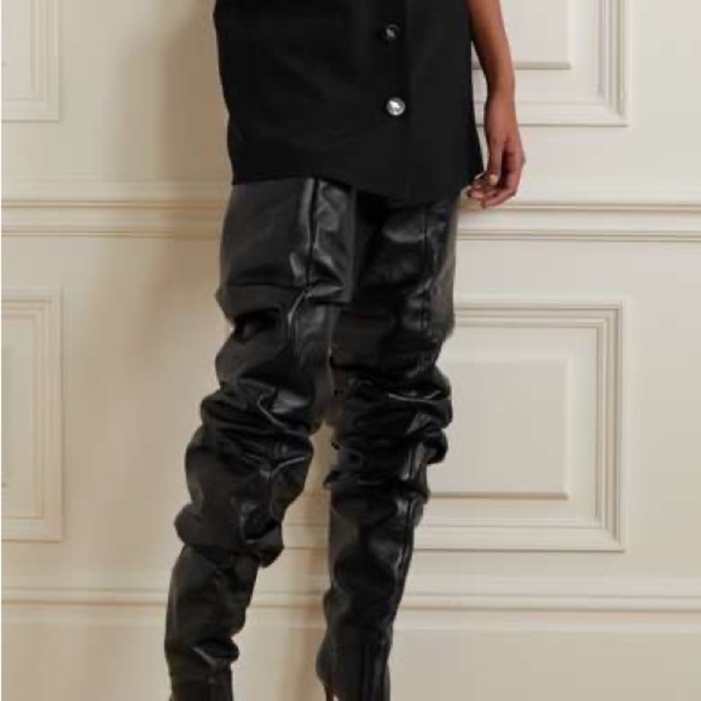 Amina Muaddi Jahleel thigh high 39 1/2
